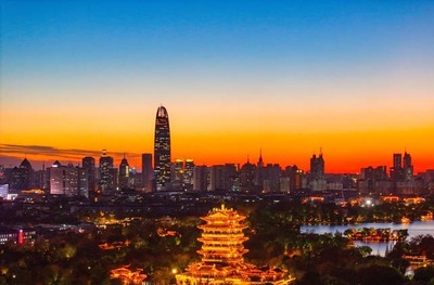 零下2℃的济南傍晚是"橘子味"的