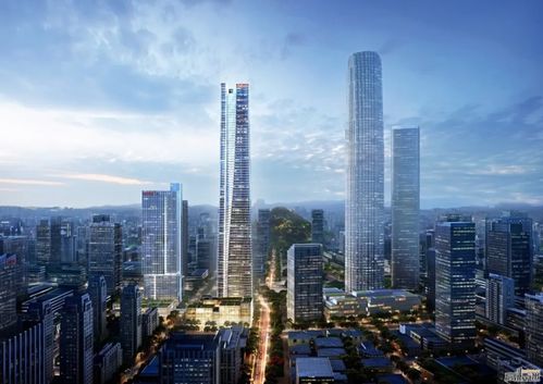 高清大图 济南cbd几大项目有新进展